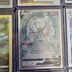 Pokemon TCG 45 Card Lot Lugia VSTAR Iono Zacian V Zeraora Full Art Holos - Image 5