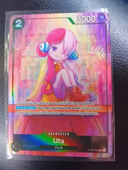 One Piece Card Game Uta ST08-002 Premium Card Collection - Uta MINT 💎💎💎 - Image 1