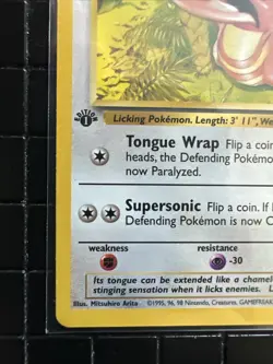 Pokemon TCG Lickitung Jungle 1st Edition 38/64 Uncommon WOTC Card - Image 2