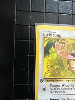 Pokemon TCG Lickitung Jungle 1st Edition 38/64 Uncommon WOTC Card - Image 5