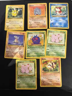 Pokemon Pikachu TCG 60/64 And Others Jungle Card Bundle - Image 1