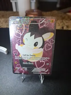Pokemon TCG Emolga RC23/25 Full Art Rare Holo Card 2013 - Image 1
