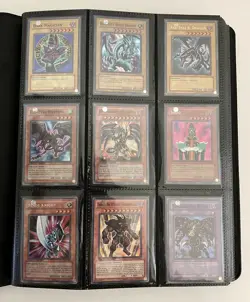 Yugioh 40 Foil/350 Card Binder Lot Dark Magician Blue-Eyes Red-Eyes Jinzo - Image 2