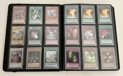 Yugioh 40 Foil/350 Card Binder Lot Dark Magician Blue-Eyes Red-Eyes Jinzo - Image 3