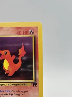Pokemon TCG Charmander 50/82 Rocket Card Ungraded. - Image 2