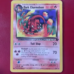 Dark Charmeleon 32/82 Team Rocket Regular Pokemon Card - Image 1