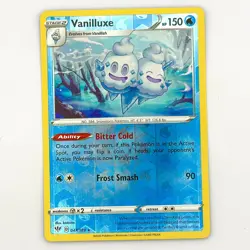 Pokemon TCG Vanilluxe 047/189 Darkness Ablaze Reverse Holo Rare Card - Image 1