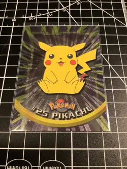 #25 Pikachu Spectra TV Animation Pokemon Card 2000 - Image 1