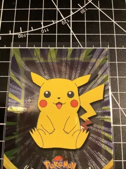 #25 Pikachu Spectra TV Animation Pokemon Card 2000 - Image 2