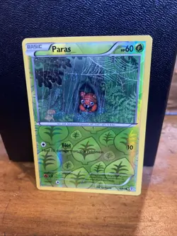 Pokemon Paras Reverse Holo Card Generations 6/83 - Image 1