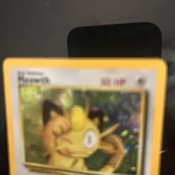 Pokemon TCG Meowth Holo Black Star Promos Card Game Boy - Image 4