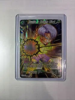 Dragon Ball Super Card Game Trunks, a Helping Blast P-128 PR GOLD FOIL - Image 1