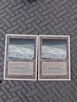 Tundra - German Edition 1995 - Magic the Gathering MTG Trading Card X 2 Cards - Image 1