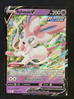 Sylveon V SWSH202 SWSH: Sword & Shield Promo Cards Holo - Image 1