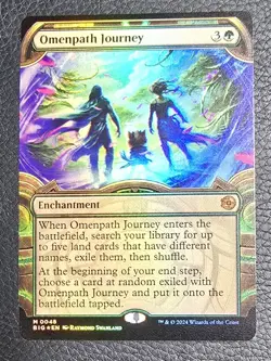 Omenpath Journey (Showcase) Outlaws of Thunder Junction: the Big Score Foil MTG - Image 1