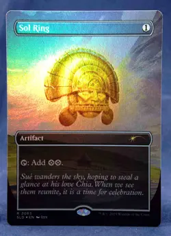 Sol Ring -MTG-✨FOIL NALAC Secret Lair SLD Nuestra Magia - Ex NM - 2063 - Image 1
