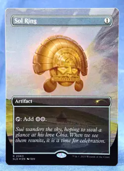 Sol Ring -MTG-✨FOIL NALAC Secret Lair SLD Nuestra Magia - Ex NM - 2063 - Image 2