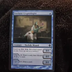 1x MTG Magic The Gathering TCG Enclave Cryptologist - Rise of the Eldrazi - Image 1