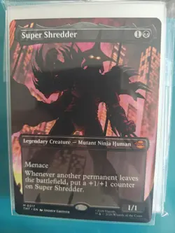 Super Shredder Borderless - Teenage Mutant Ninja Turtles - 217 NM - Image 1