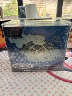 Pokemon TCG | Stellar Crown Pokemon Center Elite Trainer Box ETB + Case - Image 1