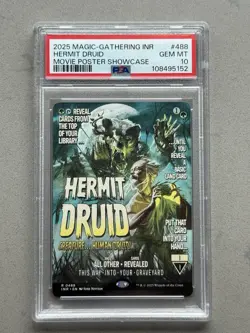 PSA 10 ~ Hermit Druid #488 Movie Poster Showcase INR Innistrad Remastered MTG - Image 1