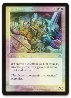 Chieftain en-Dal #4 (Foil) (LP) Nemesis NMS Magic MTG - Image 1