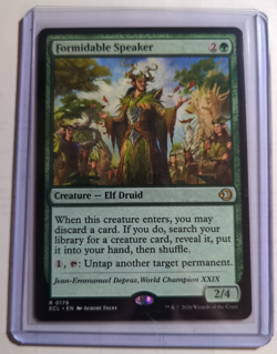 MTG Magic The Gathering - Formidable Speaker - ECL (#176) REG NM - Image 1