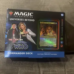 Magic The Gathering Universes Beyond Commander Deck- Doctor Who - Image 1