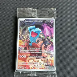 Pokemon TCG Team Rocket's Wobbuffet 203 Destined Rivals Black Star Promo SEALED! - Image 3
