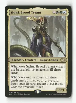 Sidisi, Brood Tyrant - #276 - Non Foil - MTG - Near Mint - Image 1