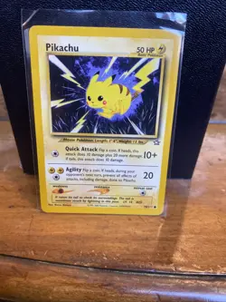 Pokemon Neo Genesis Pikachu Card 70/111 Regular/Common, Unlimited LP - Image 1