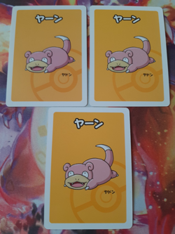 2019 Pokemon Slowpoke Old Maid Babanuki Pokemon Center Exclusive Japanese NM - Image 2
