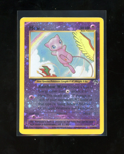 SWIRL 2001 Pokemon Southern Islands Mew Promo 1/18 Reverse Holo Foil WOTC - Image 1