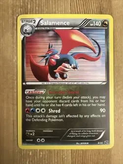 Salamence - 8/20 - Holo Dragon Vault Pokemon DMG - Image 1