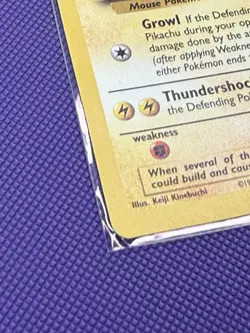 Pokemon Vintage Ivy Pikachu #1 WotC Black Star League Promo 1999 VLP (PC) - Image 3