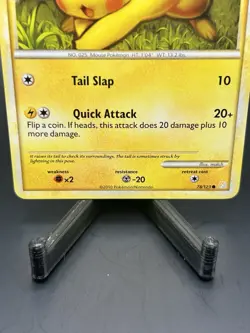 Pokemon TCG Pikachu Common HGSS Trainer Kit 2/30 Basic 60 HP Tail Slap Quick At… - Image 3