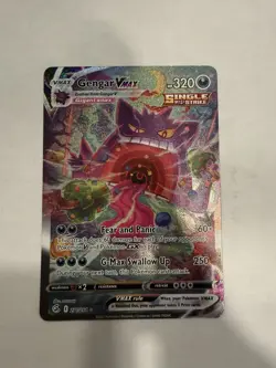Pokemon TCG Gengar VMAX Alternate Art Single Strike Near Mint Condition 271/264 - Image 3