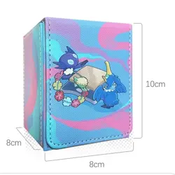 Game Card Storage Box Pokemon Cute Cartoon Hard Case Holder PTCG Desk Game Case - Image 2