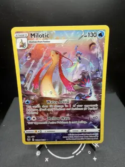 Pokemon TCG SWSH Silver Tempest Milotic TG02/TG30 Trainer Gallery Full Art NM! - Image 1