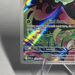 Pokemon Bulbasaur 133/132 Me01: Mega Evolution Illustration Rare Holo Mashu 80HP - Image 5