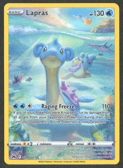 Pokemon TCG: Lapras GG05/GG70 Crown Zenith: Galarian Gallery - Image 1
