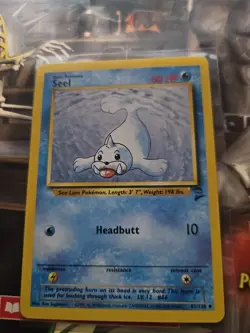 Pokemon TCG Seel Base Set 2 61/130 Regular Unlimited Uncommon - Image 1