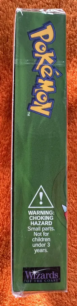 1999 Pokemon Brushfire Base Set Theme Deck, Holo Ninetales, New, Factory Sealed - Image 3