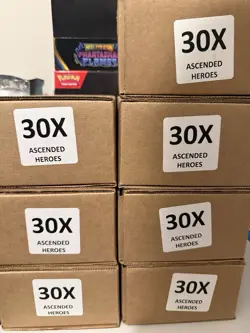 🔥(30x) ASCENDED HEROES Pokemon TCG Booster Pack Lot Bundle NEW SEALED IN HAND - Image 2
