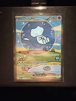 Pokemon Mew EX 232/091 SV: Paldean Fates Special Illustration Rare Holo 180 HP - Image 3