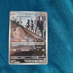 Pokemon TCG Team Rocket's Dugtrio 239/217 Full Art Secret Pack to Sleeve! - Image 2