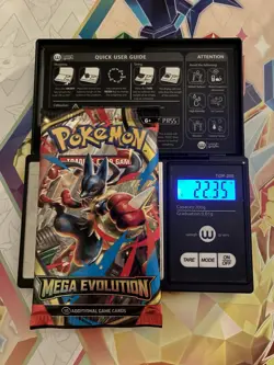 (HEAVY) 22.35g Pokemon TCG Mega Evolution Booster Pack (SEALED)✅ - Image 2