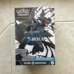 Pokemon TCG Scarlet & Violet Black Bolt Booster Bundle - NEW Factory SEALED - Image 1