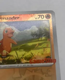 2023 Pokemon Charmander #004/165 GameStop Exclusive Scarlet & Violet: 151 LP - Image 5
