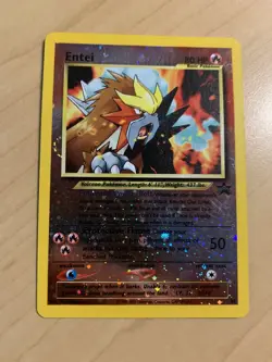 Pokemon- Entei #34 | Black Star Promo Holo - LP - Image 1